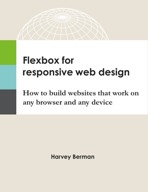 Flexbox for Responsive Web Design: Book cover